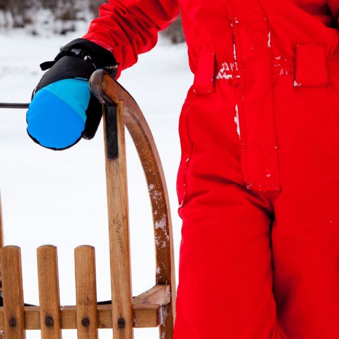 Gants chauds pour bébé garçon et enfant - Gants de ski d'hiver
